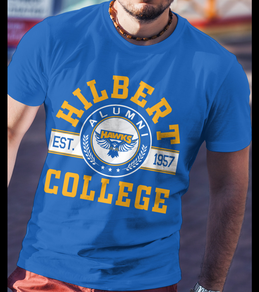 Hawks Hilbert College Alumni Est. 1957 T-Shirt