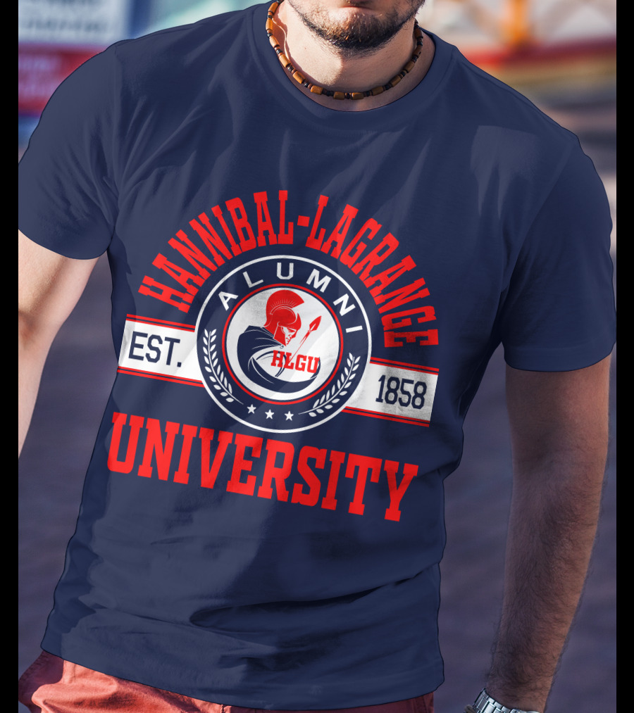 Hannibal LaGrange University Alumni HLGU Est. 1858 Spartan T-Shirt