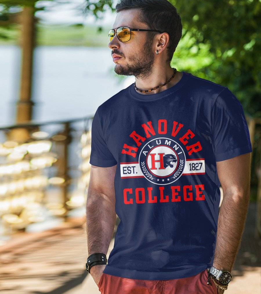 Hanover College Alumni Est. 1827 Panther T-Shirt