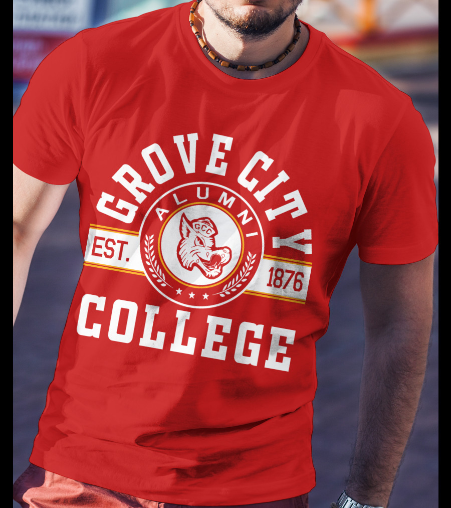 Grove City College Alumni Est. 1876 GCC T-Shirt