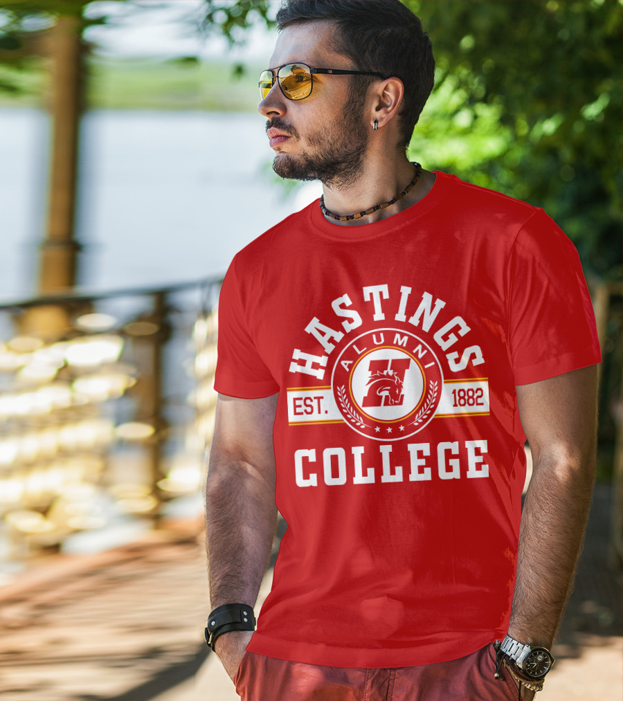 Hastings College Alumni Est. 1882 Ram T-Shirt