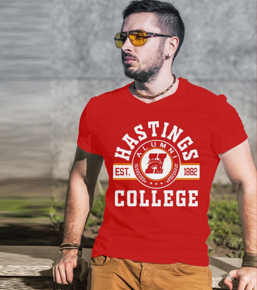 Hastings College Alumni Est. 1882 Ram T-Shirt