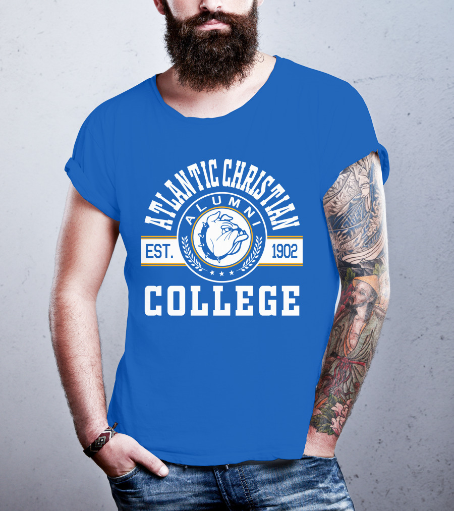 Atlantic Christian College Alumni Bulldog Est. 1902 T-Shirt