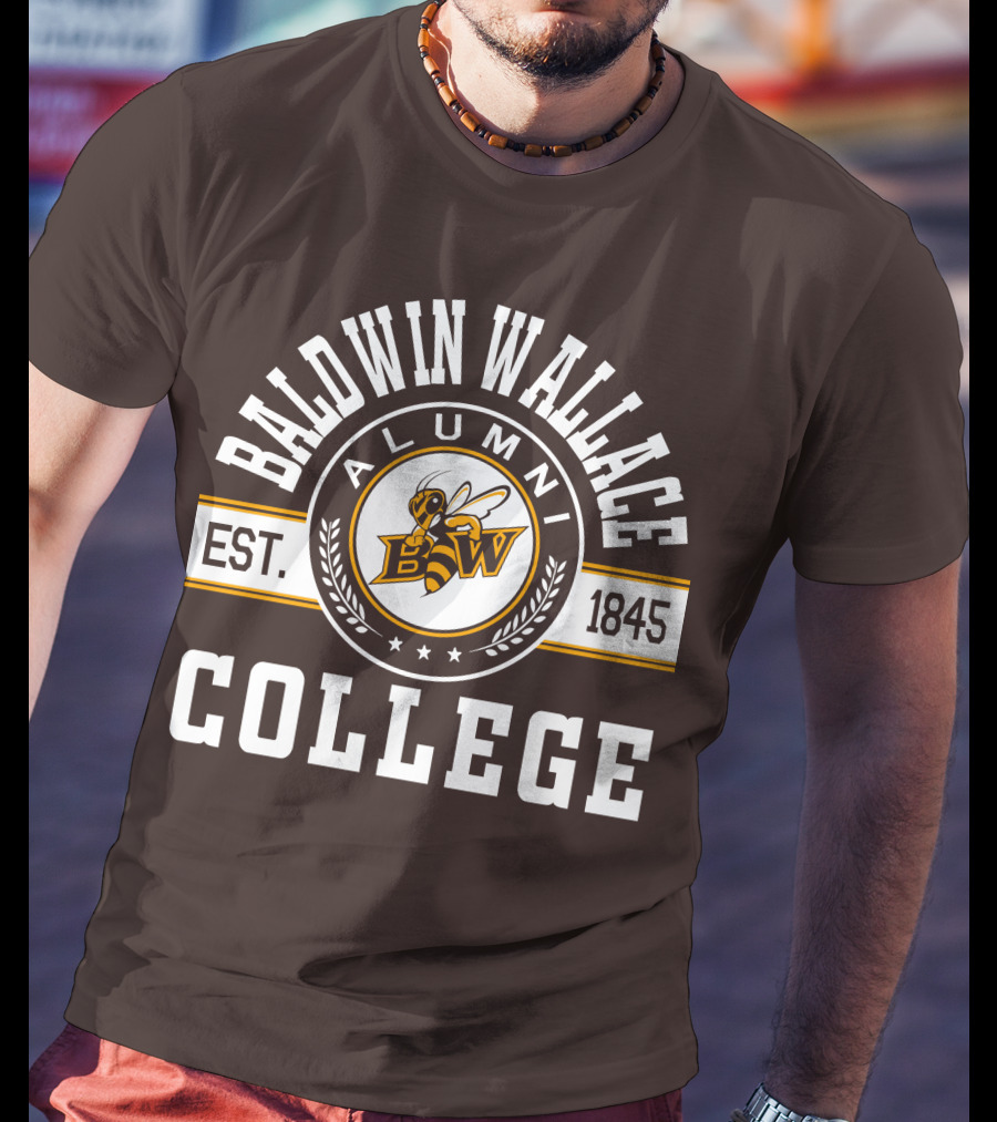Baldwin Wallace College Alumni Est. 1845 Bee T-Shirt