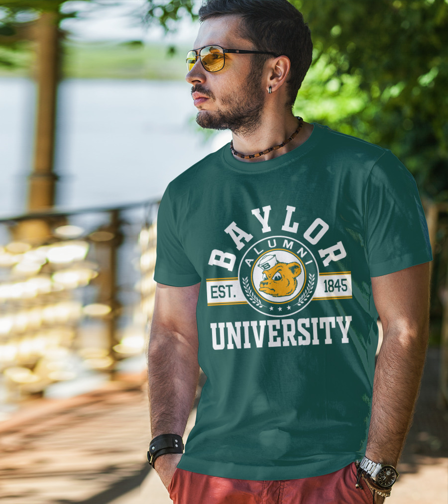 Baylor University Alumni Est. 1845 Bear T-Shirt