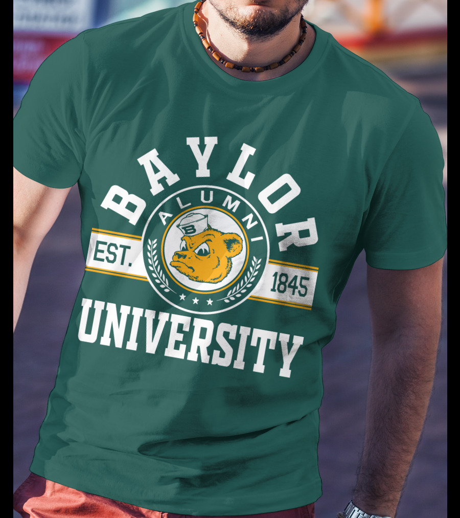 Baylor University Alumni Est. 1845 Bear T-Shirt
