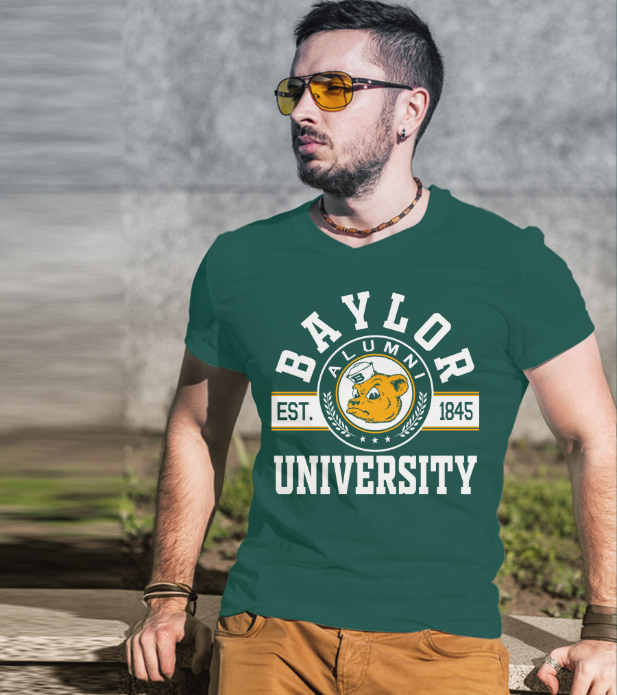 Baylor University Alumni Est. 1845 Bear T-Shirt