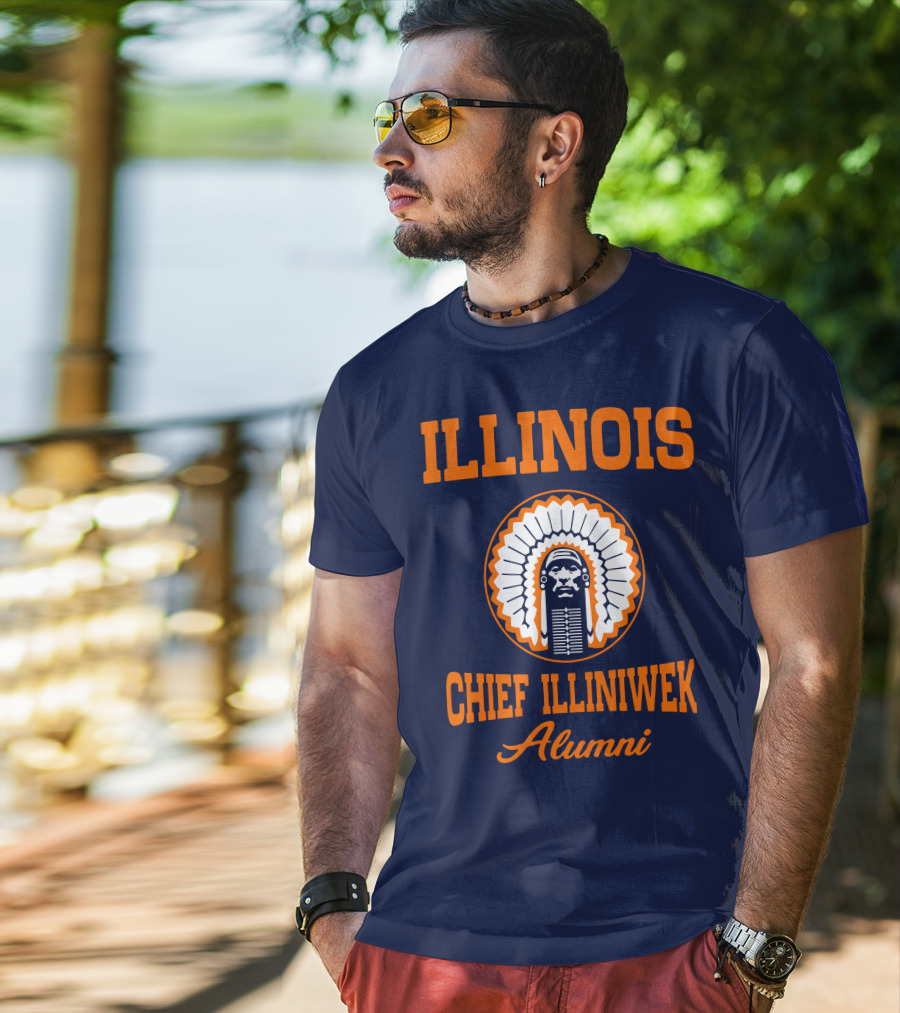 Illinois Chief Illiniwek Alumni T-Shirt