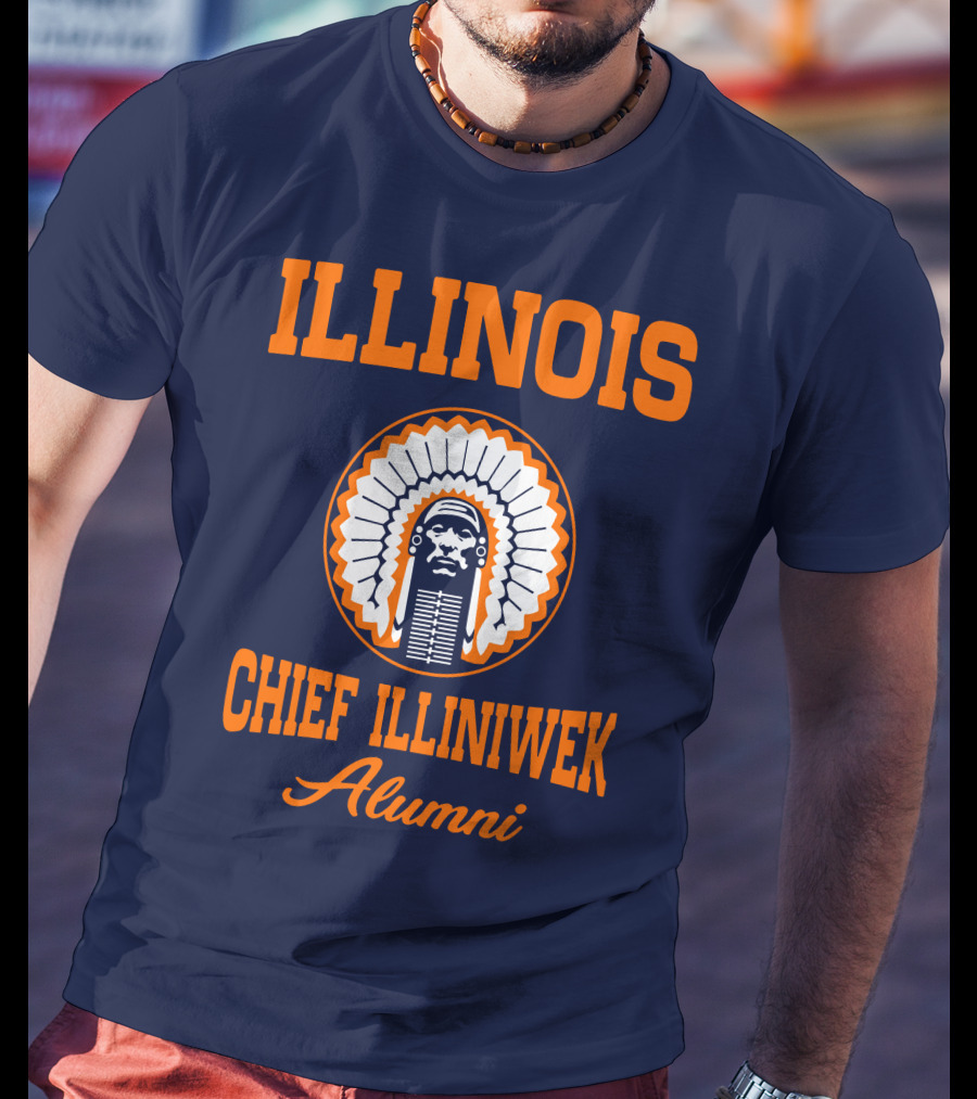 Illinois Chief Illiniwek Alumni T-Shirt