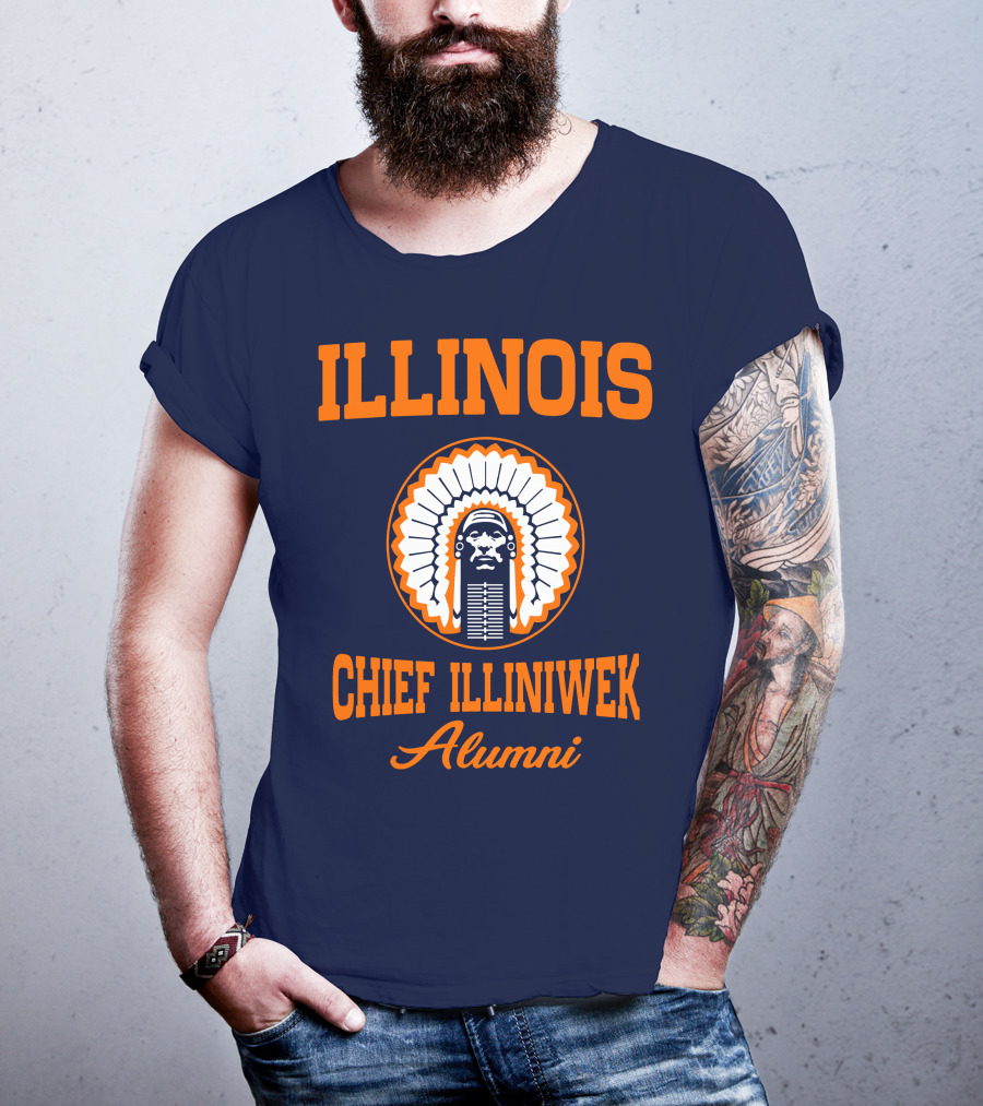 Illinois Chief Illiniwek Alumni T-Shirt