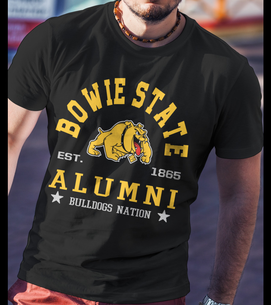 Bowie State Alumni Bulldogs Nation Est. 1865 T-Shirt