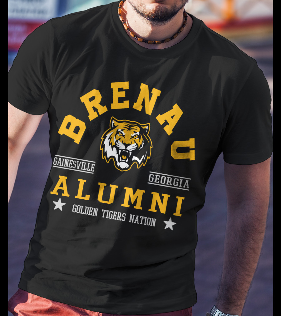 Brenau Alumni Golden Tigers Nation Gainesville Georgia T-Shirt