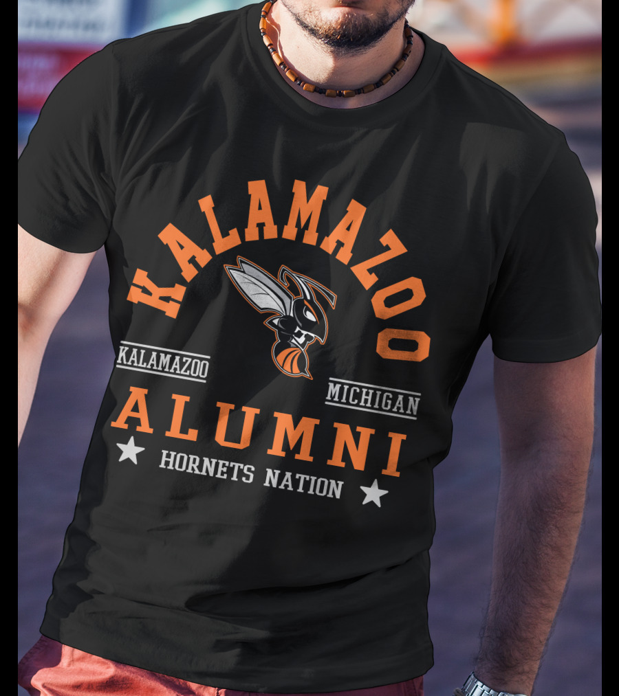 Kalamazoo Michigan Alumni Hornets Nation T-Shirt