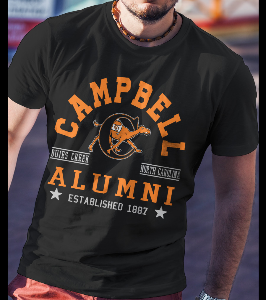 Campbell University Alumni Buies Creek North Carolina Established 1887 T-Shirt