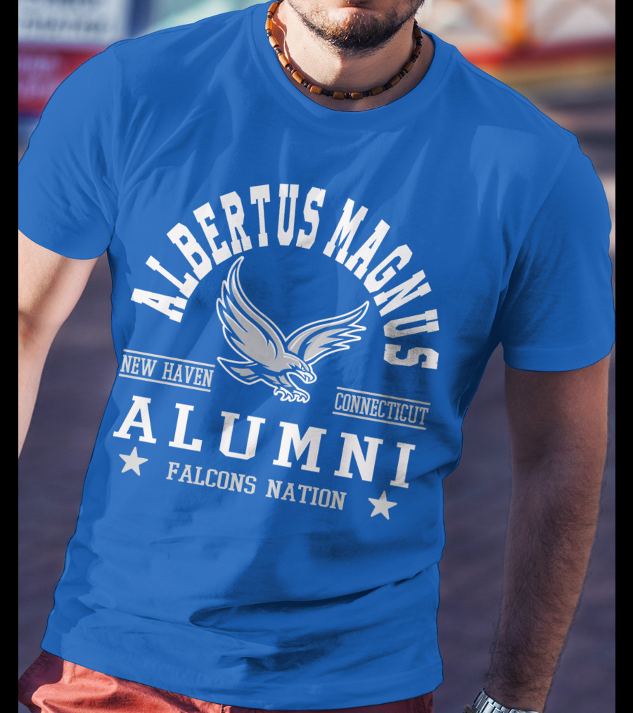 Albertus Magnus New Haven Connecticut Alumni Falcons Nation T-Shirt