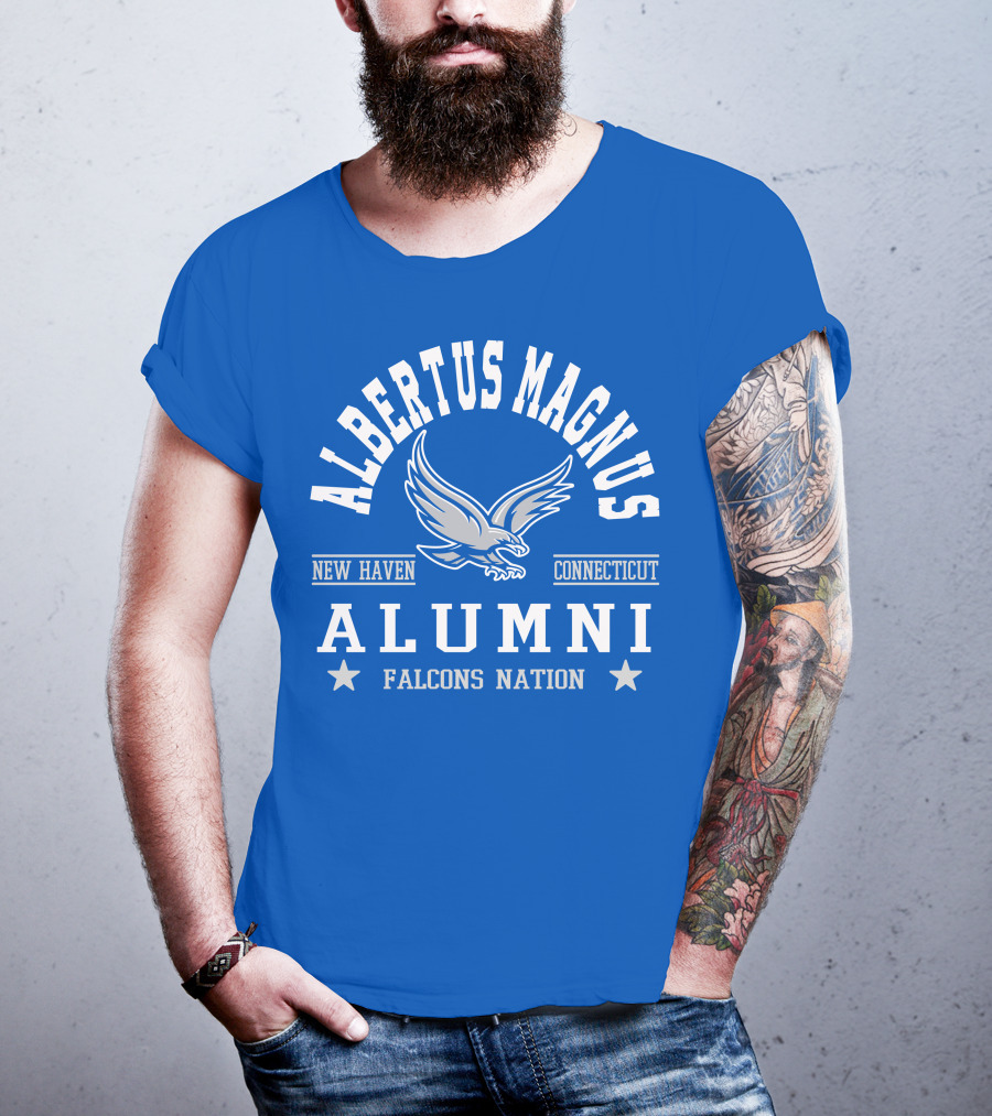 Albertus Magnus New Haven Connecticut Alumni Falcons Nation T-Shirt