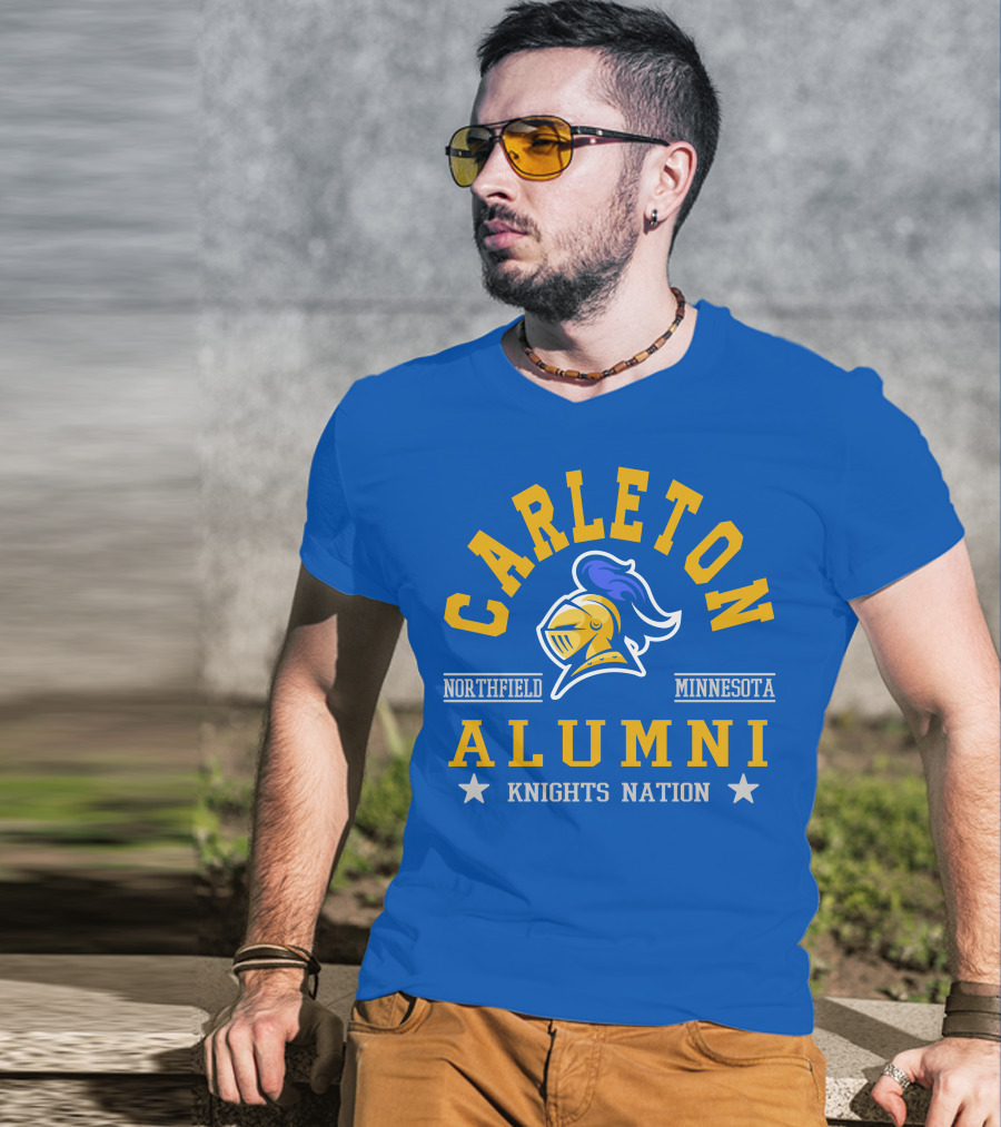 Carleton College Northfield Minnesota Alumni Knights Nation T-Shirt