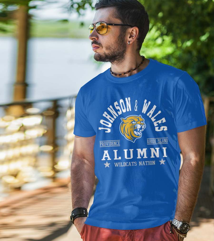 Johnson And Wales Wildcats Alumni Providence Rhode Island Nation T-Shirt
