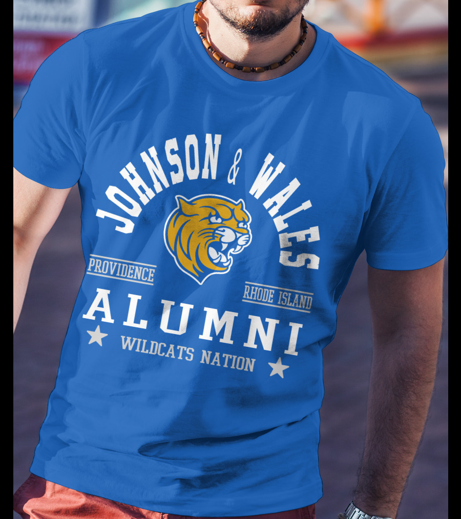 Johnson And Wales Wildcats Alumni Providence Rhode Island Nation T-Shirt