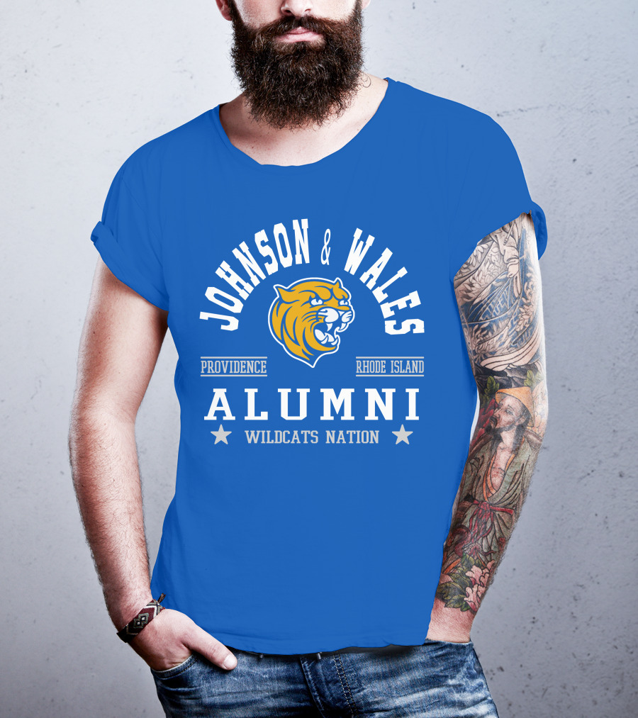 Johnson And Wales Wildcats Alumni Providence Rhode Island Nation T-Shirt