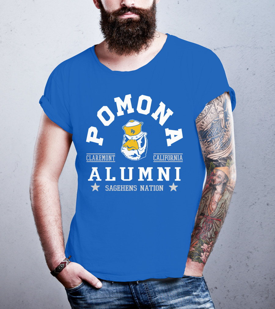 Pomona Claremont California Alumni Sagehens Nation T-Shirt
