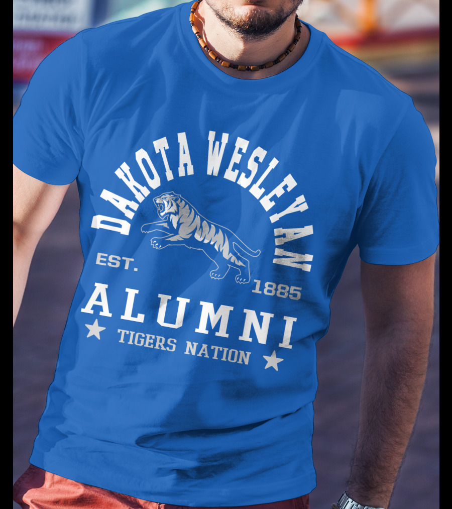 Dakota Wesleyan University Alumni Tigers Nation Est. 1885 T-Shirt