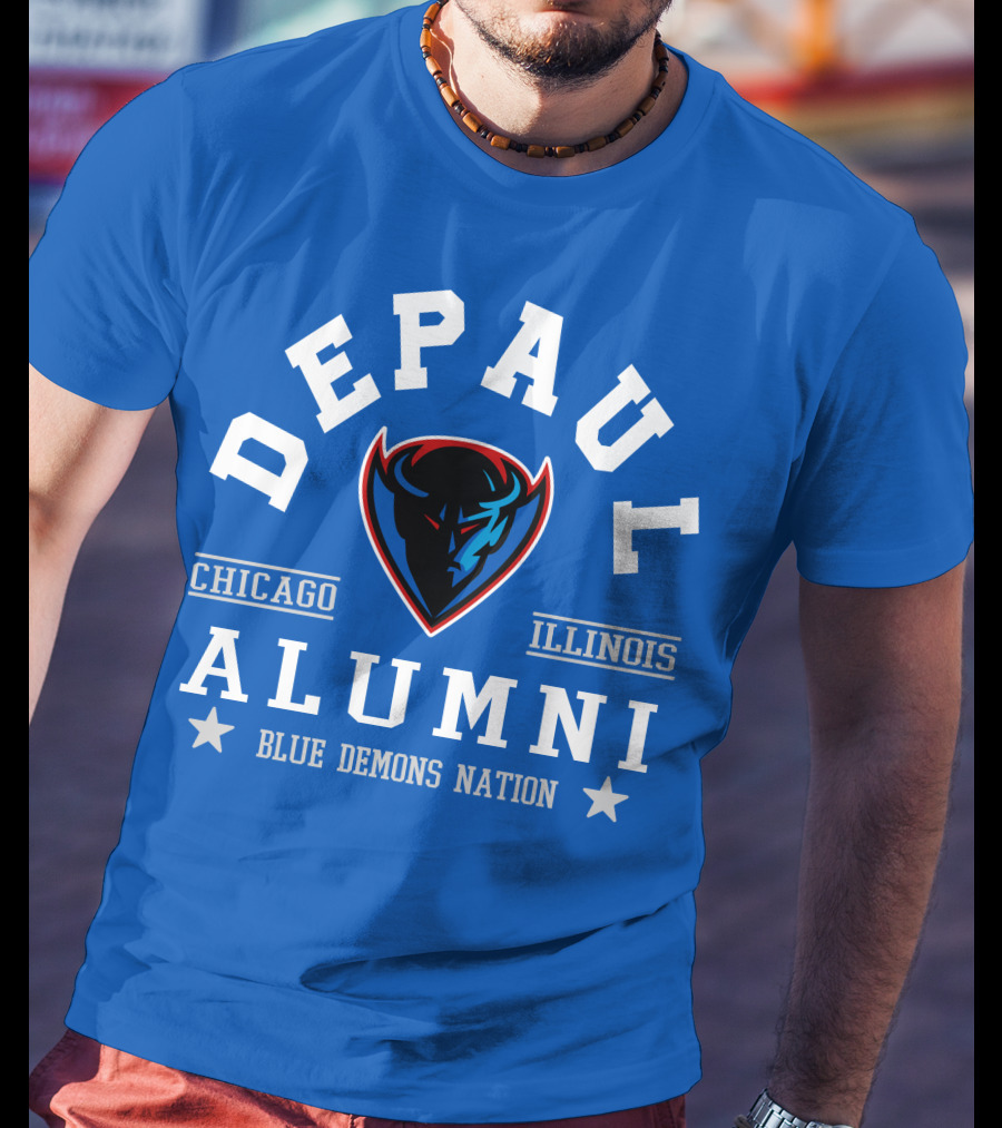 DePaul Alumni Chicago Illinois Blue Demons Nation T-Shirt