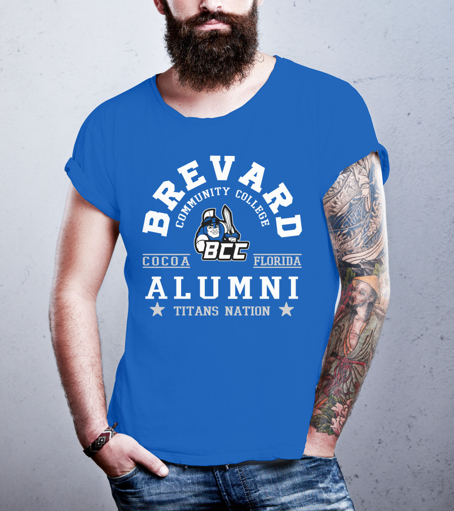 Brevard Community College Alumni Titans Nation Cocoa Florida BCC T-Shirt