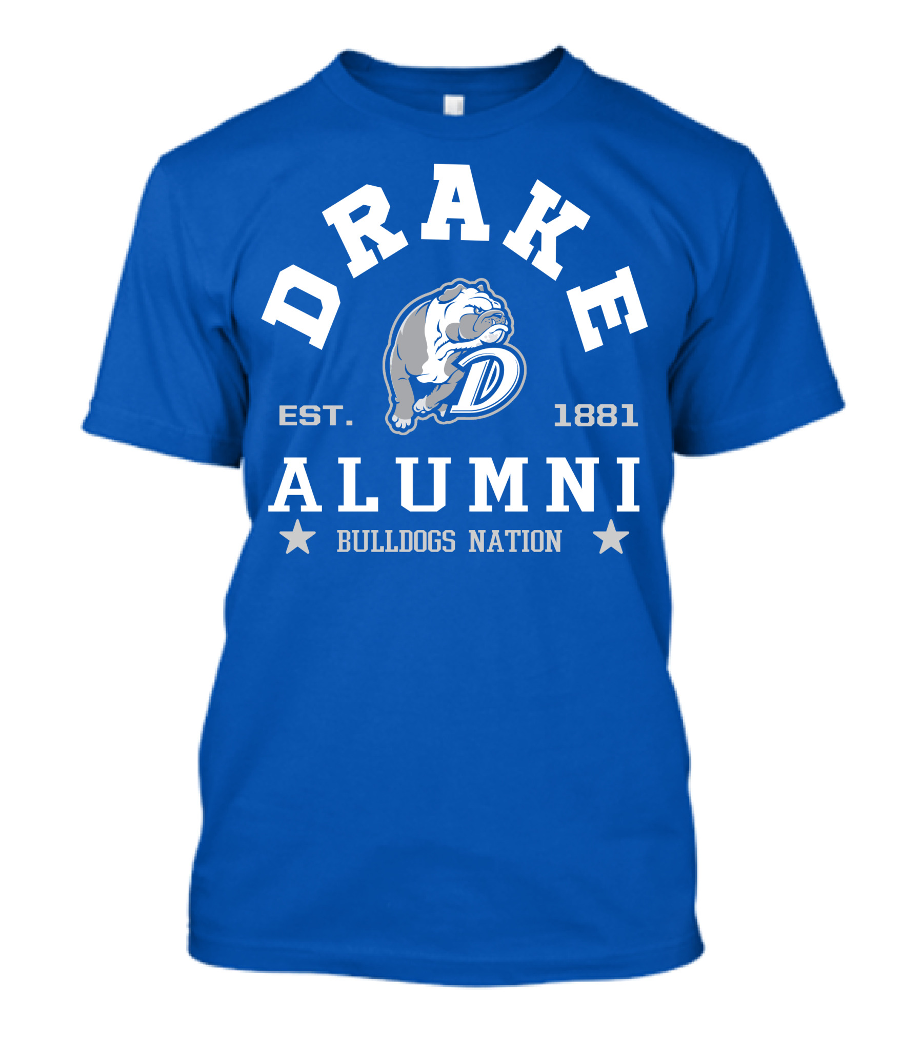 Drake Alumni Bulldogs Nation Est. 1881 T-Shirt
