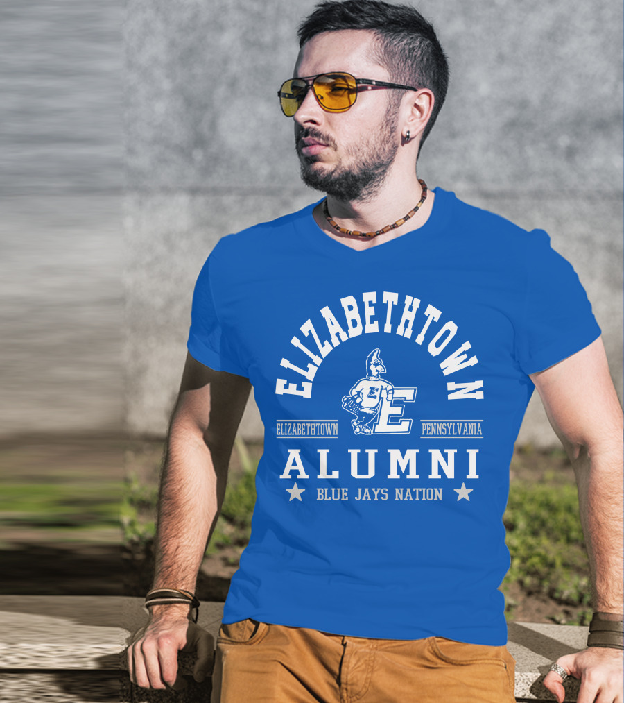 Elizabethtown Pennsylvania Alumni Blue Jays Nation T-Shirt