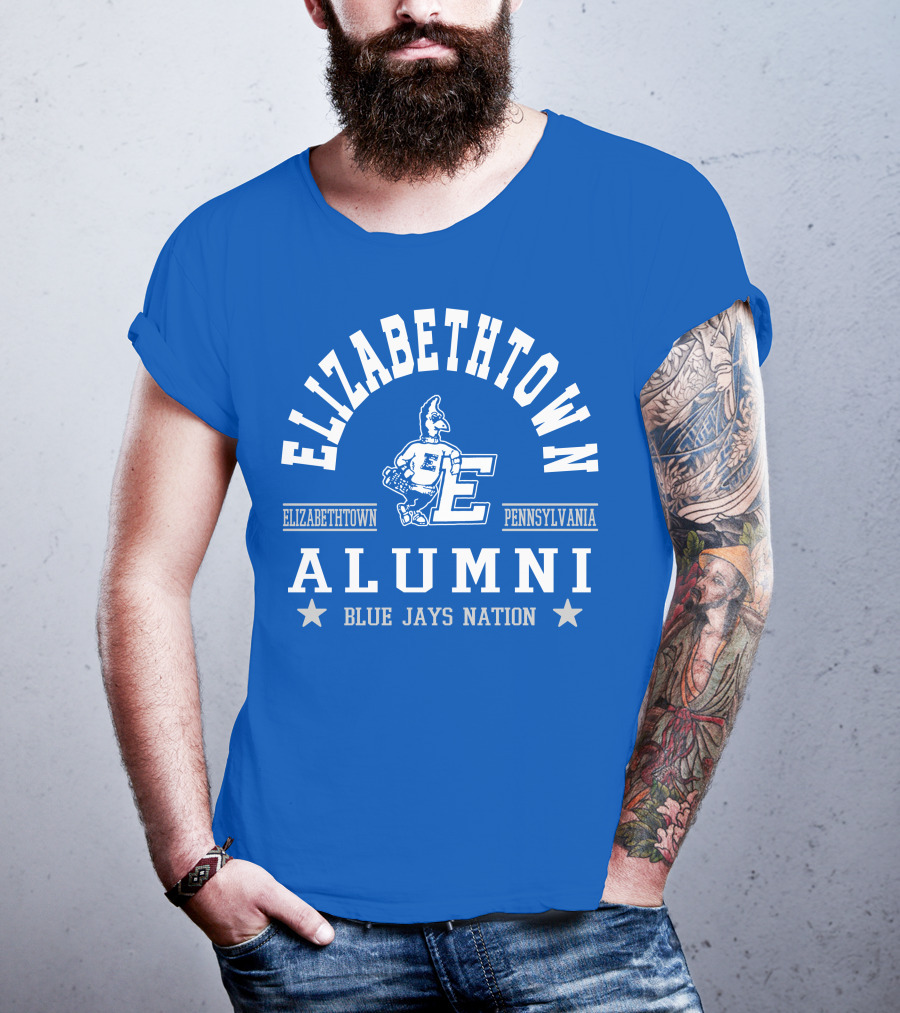 Elizabethtown Pennsylvania Alumni Blue Jays Nation T-Shirt