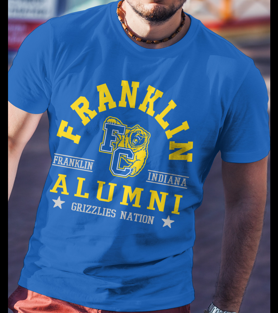 Franklin College Alumni Franklin Indiana Grizzlies Nation Fc T-Shirt