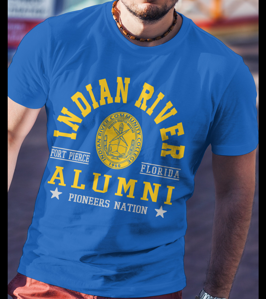 Indian River Community College Fort Pierce Florida Alumni Pioneers Nation 1960 T-Shirt