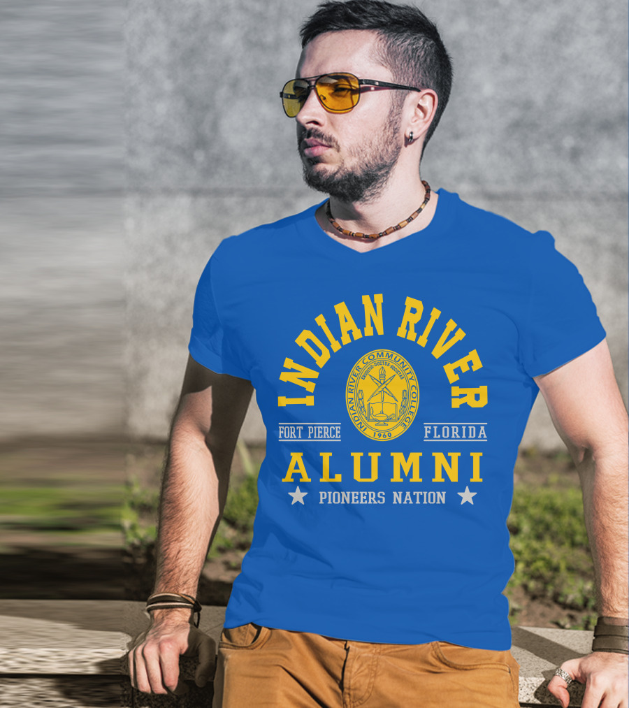 Indian River Community College Fort Pierce Florida Alumni Pioneers Nation 1960 T-Shirt