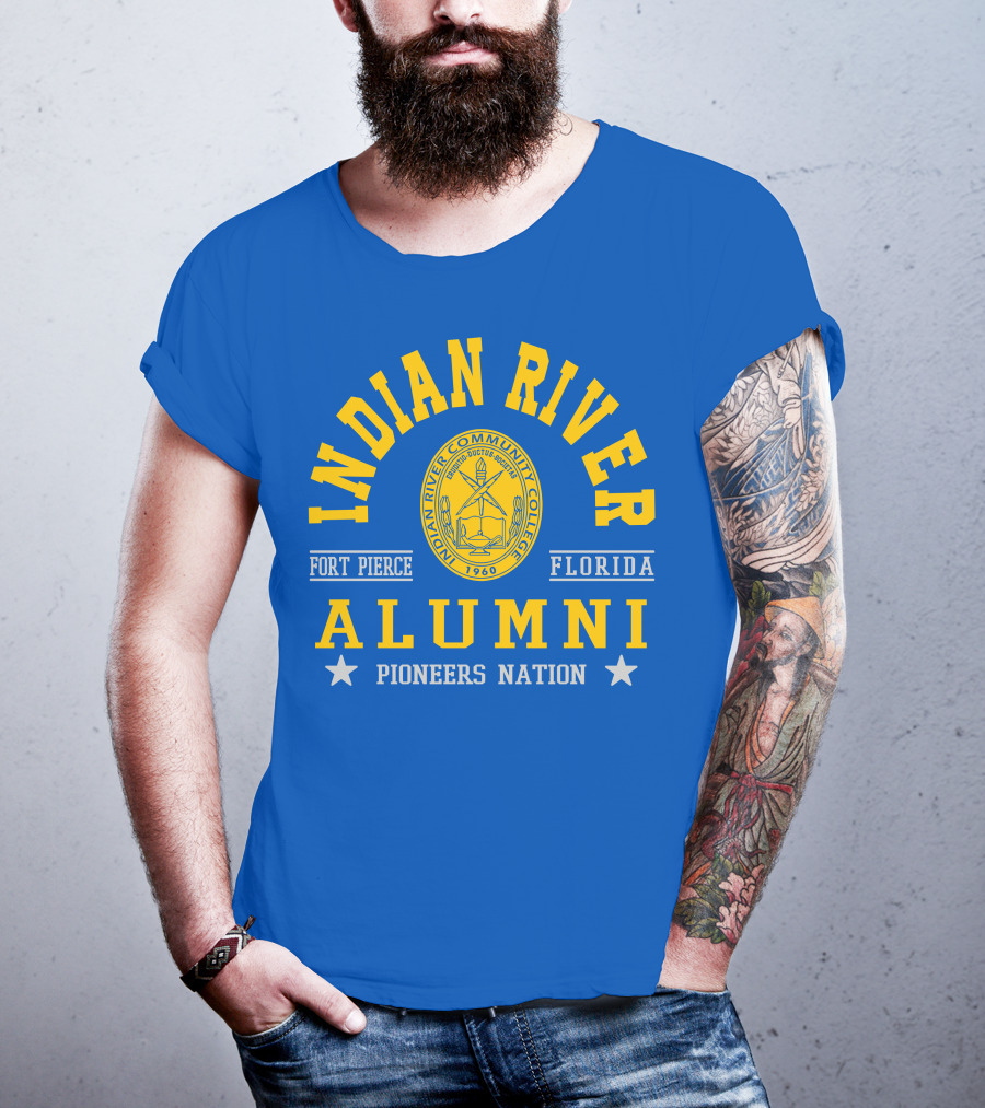 Indian River Community College Fort Pierce Florida Alumni Pioneers Nation 1960 T-Shirt