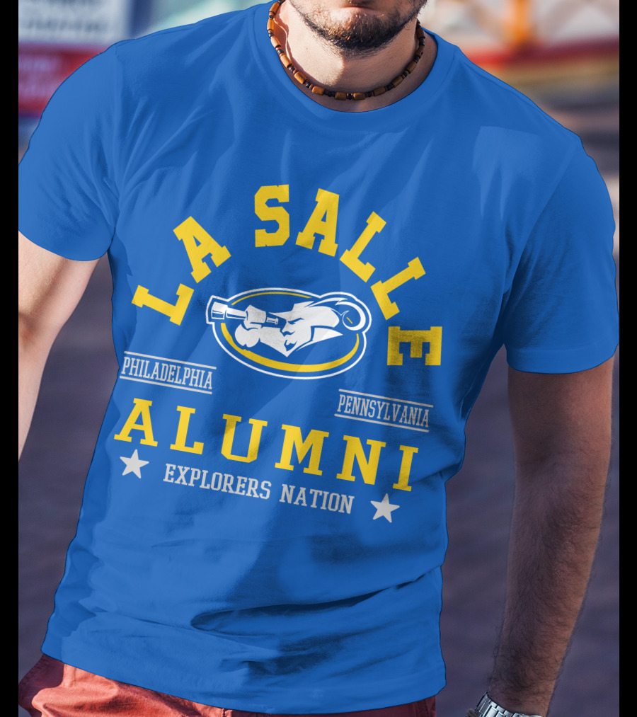 La Salle Alumni Explorers Nation Philadelphia Pennsylvania T-Shirt