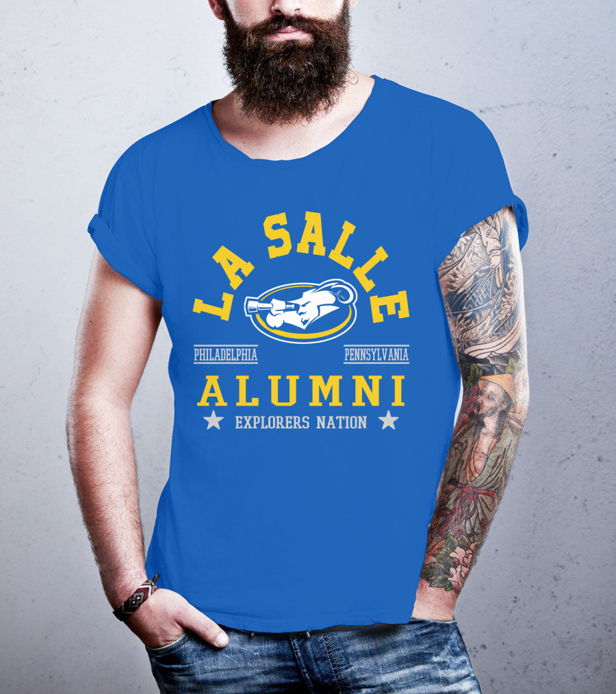 La Salle Alumni Explorers Nation Philadelphia Pennsylvania T-Shirt