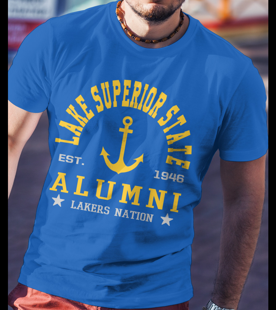 Lake Superior State Alumni Lakers Nation Est. 1946 T-Shirt
