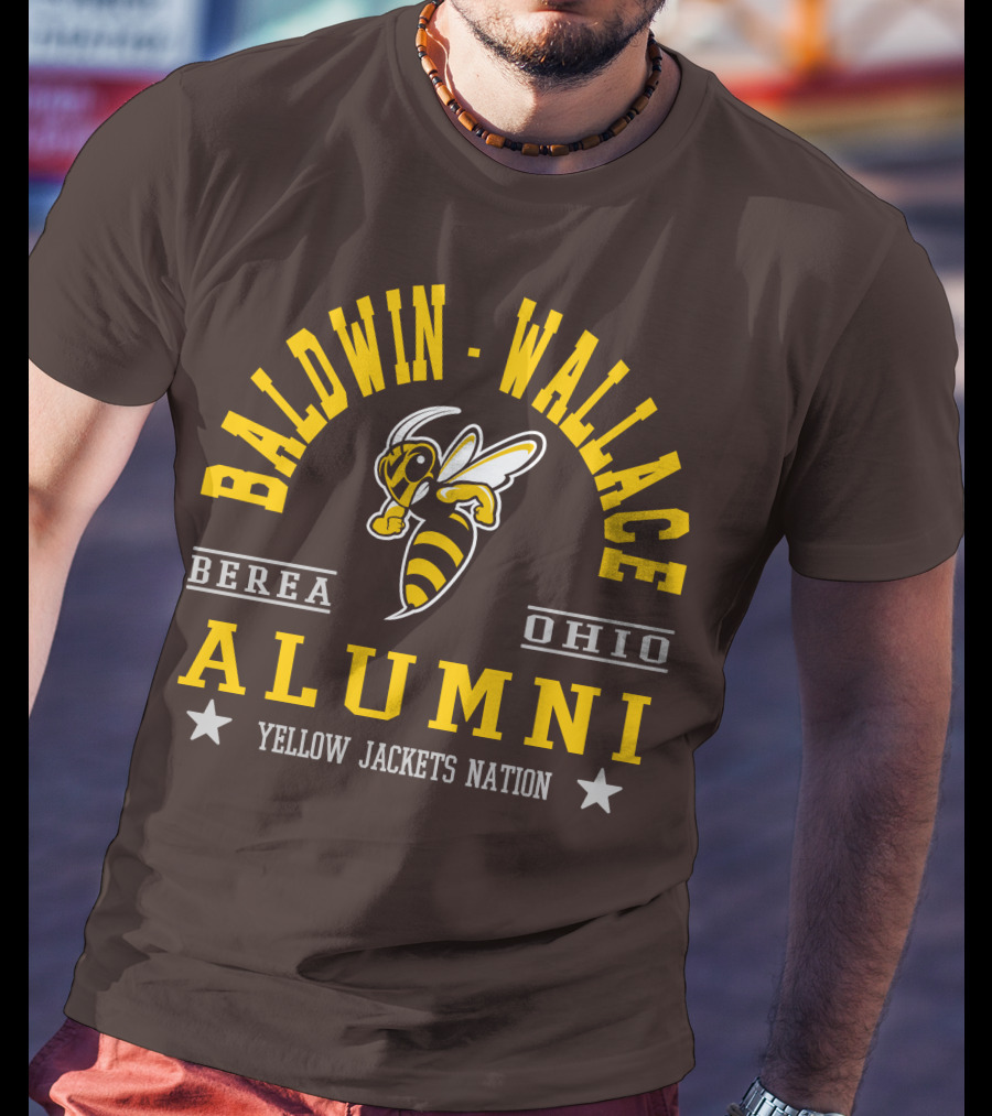 Baldwin Wallace Berea Ohio Alumni Yellow Jackets Nation T-Shirt