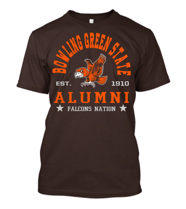 Bowling Green State University Falcons Alumni Est. 1910 Nation T-Shirt