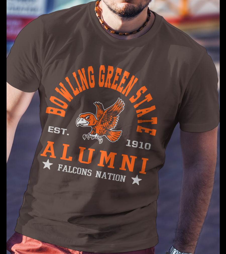 Bowling Green State University Falcons Alumni Est. 1910 Nation T-Shirt