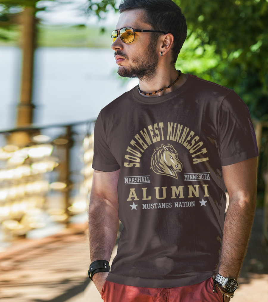 Southwest Minnesota Marshall Alumni Mustangs Nation T-Shirt