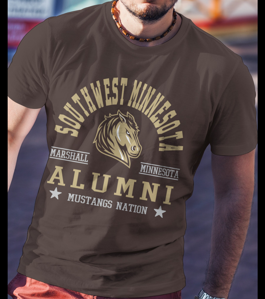 Southwest Minnesota Marshall Alumni Mustangs Nation T-Shirt