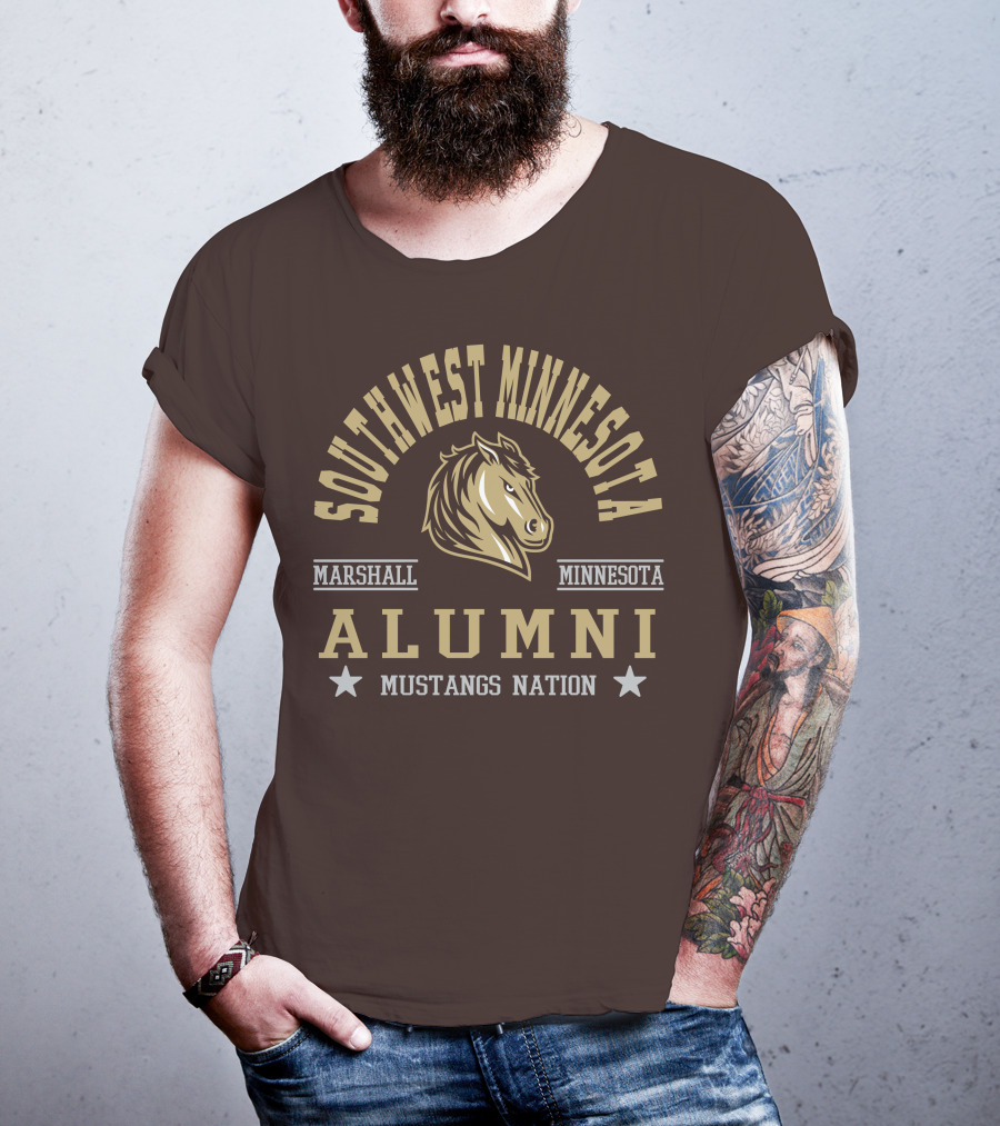 Southwest Minnesota Marshall Alumni Mustangs Nation T-Shirt