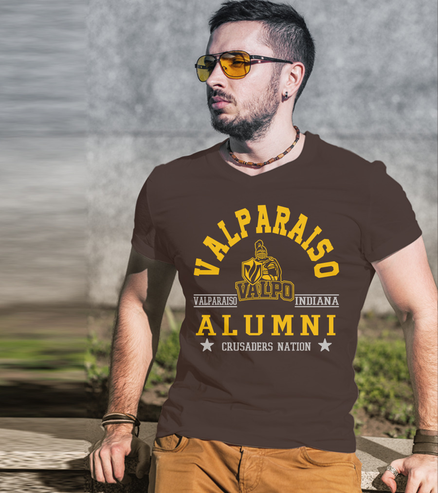 Valparaiso Indiana Valpo Alumni Crusaders Nation T-Shirt
