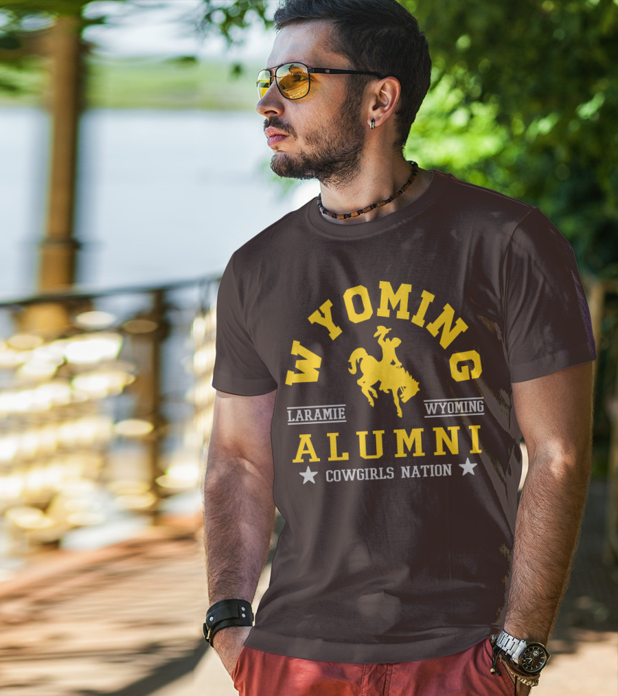 Wyoming Alumni Laramie Cowgirls Nation T-Shirt