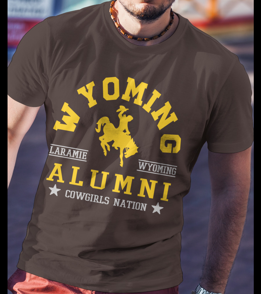 Wyoming Alumni Laramie Cowgirls Nation T-Shirt