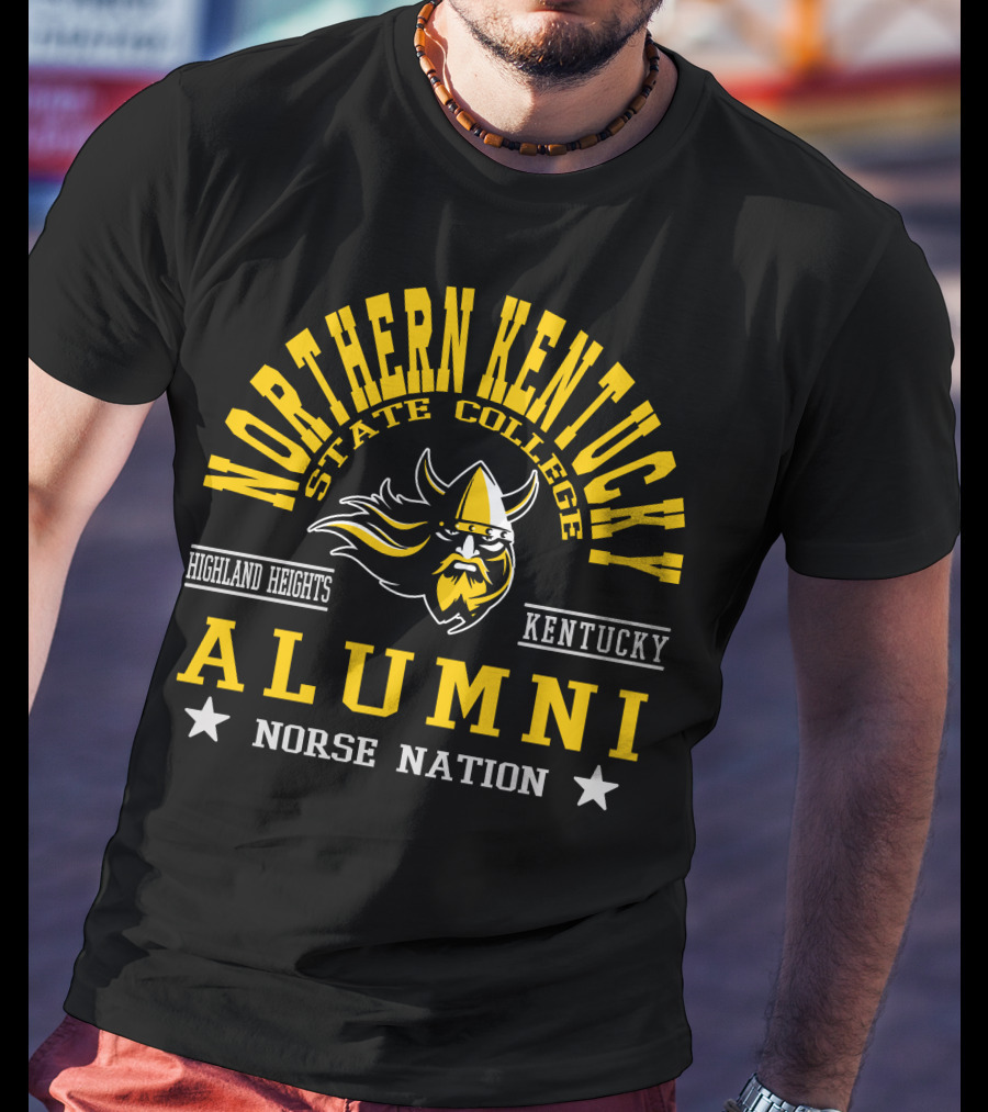Northern Kentucky State College Alumni Norse Nation Highland Heights Kentucky T-Shirt