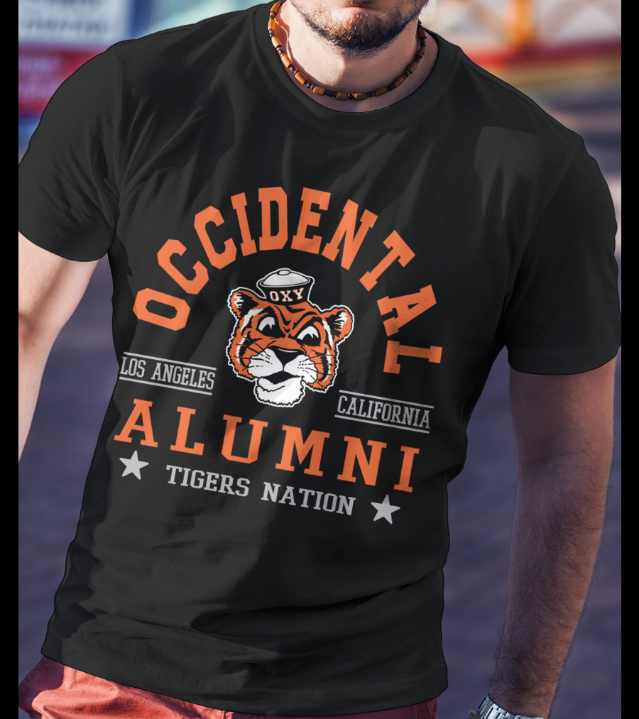 Occidental California Los Angeles Oxy Tigers Alumni Nation T-Shirt