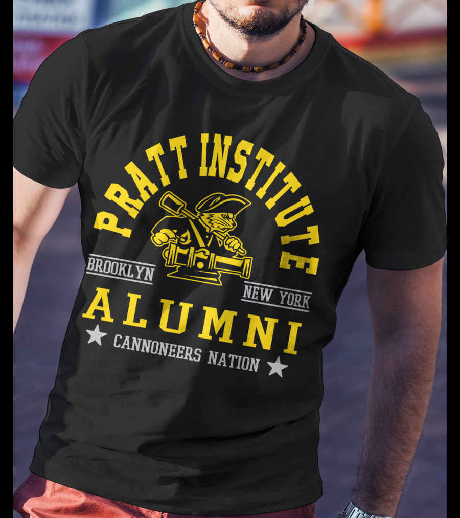 Pratt Institute Brooklyn New York Alumni Cannoneers Nation T-Shirt